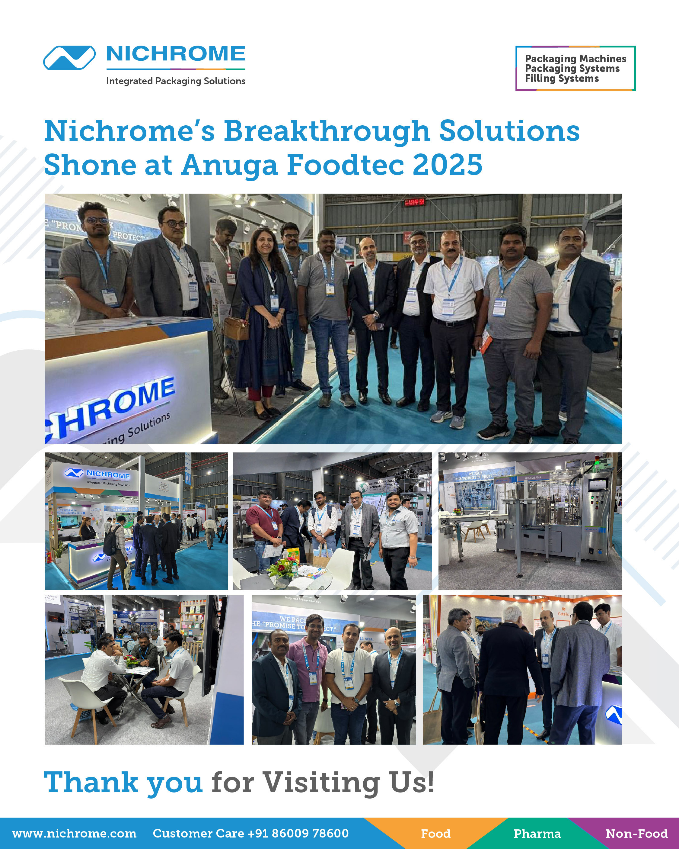Nichrome packaging machines manufacturer in India